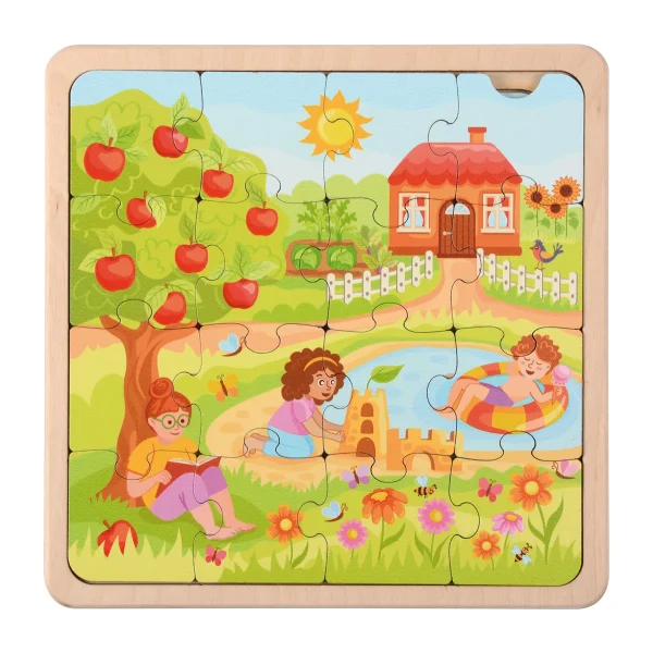 Life Cycle Puzzle Seasons — Eduplay Educational Toy for Nursery