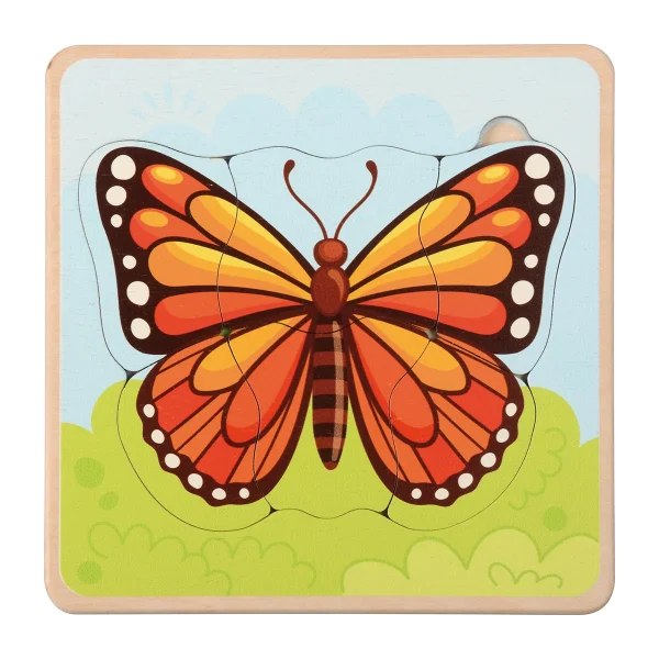 Life Cycle Puzzle Butterfly — Eduplay Educational Toy for Nursery