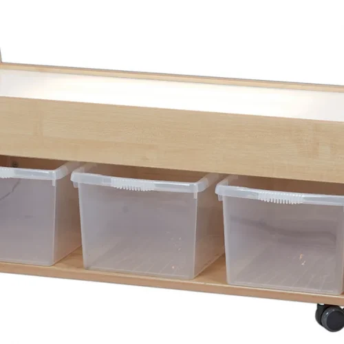 Low-level light table trolley — Millhouse learning toy school