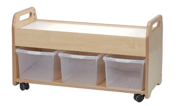 Low-level light table trolley — Millhouse learning toy school