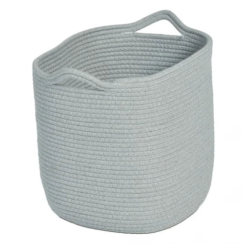 Light Grey Storage Basket (6-pack) for Nursery & Kindergarten — Millhouse Educational Toys School