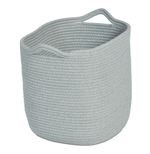 Light Grey Storage Basket (6-pack) for Nursery & Kindergarten — Millhouse Educational Toys School