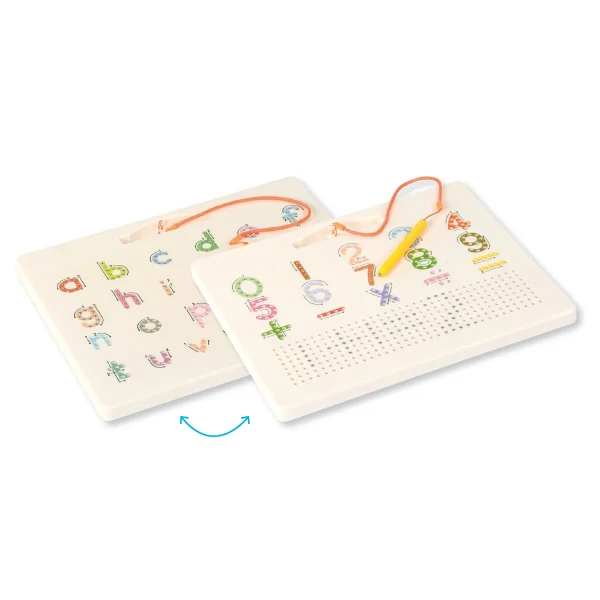 Magnetic Writing Board Digits and Lowercase Letters — Eduplay Educational Toy for Nursery