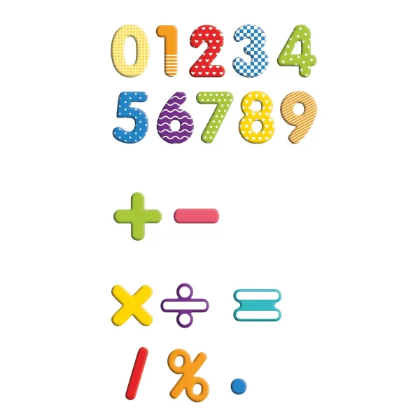 Magnetic Numerals in Box 90-Piece — Eduplay Educational Toy Nursery
