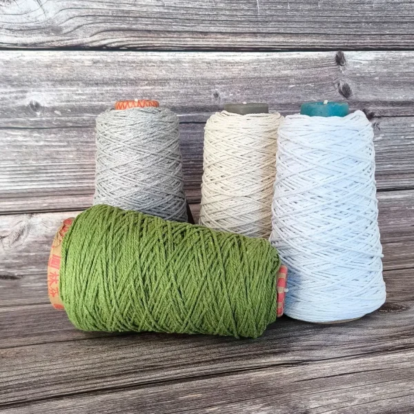 Macramé Cotton Cord Ø 2mm • 1 Metre — Kiki-Ena Craft Materials Natural Wood