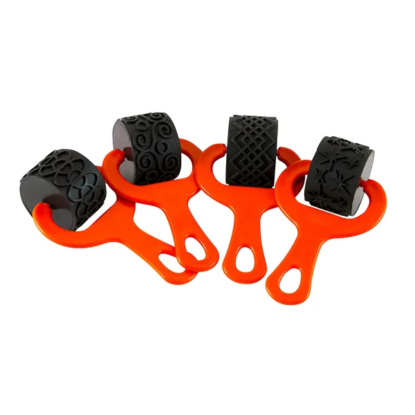Painting and Modelling Texture Roller Set of 4 No. 2 — Eduplay educational toys