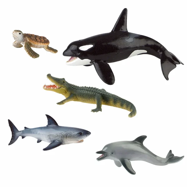 Sea Creatures Play Figures 5-Piece Set — Eduplay Educational Nursery Toy