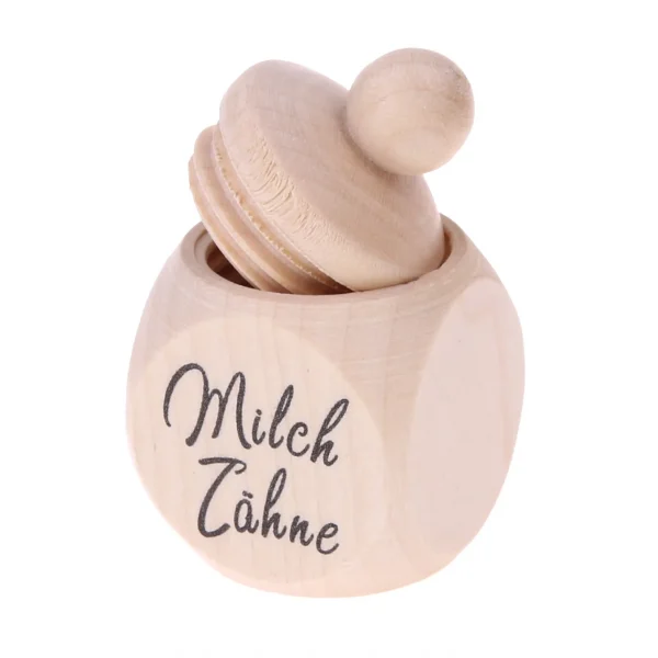 Baby Tooth Box Milk Teeth — Kiki-Ena Natural Wood Craft Materials