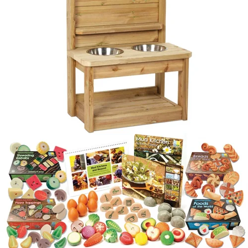 Mini-Mud plus Mud Kitchen Set PT1143 — Millhouse Educational Toys School