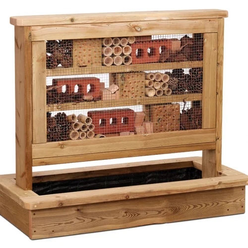 Mini-Animal Hotel with Plant Pot — Millhouse Educational Toys School