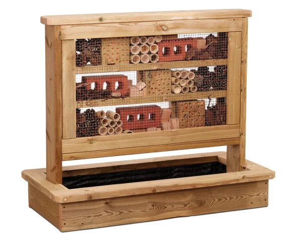 Mini-Animal Hotel with Plant Pot — Millhouse Educational Toys School