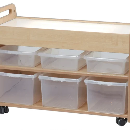 Medium-weight box trolley — Millhouse learning toy school