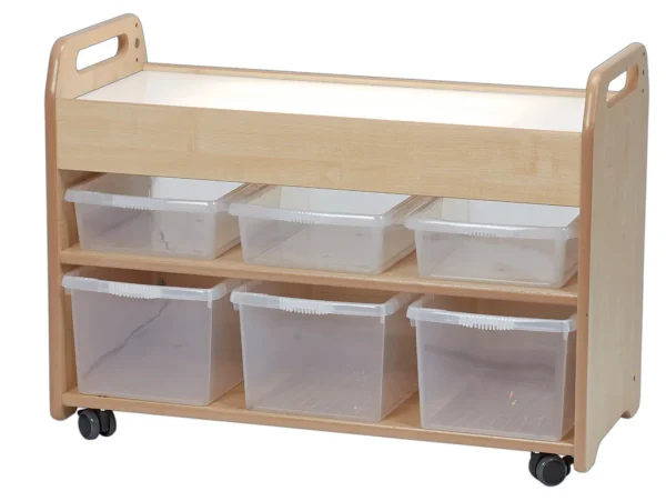 Medium-weight box trolley — Millhouse learning toy school