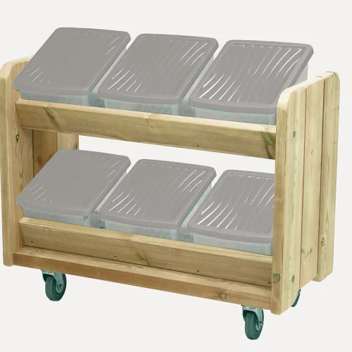 Mobile Tipping Bin — Millhouse Learning Toys School