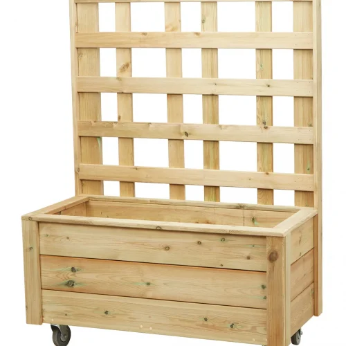 Mobile Plant Box with Trellis — Millhouse Educational Toys School