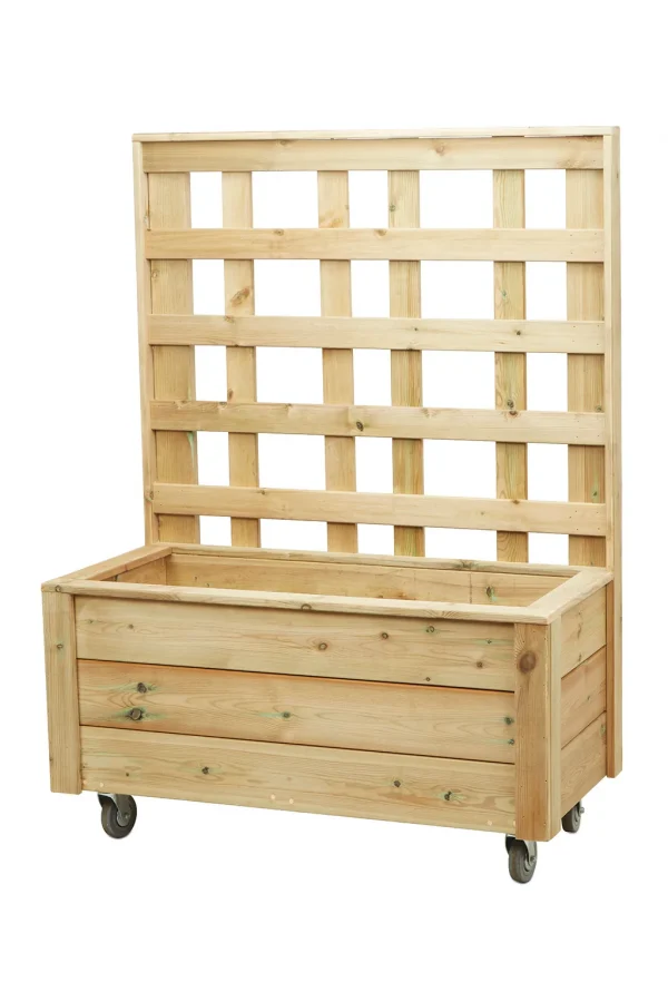 Mobile Plant Box with Trellis — Millhouse Educational Toys School
