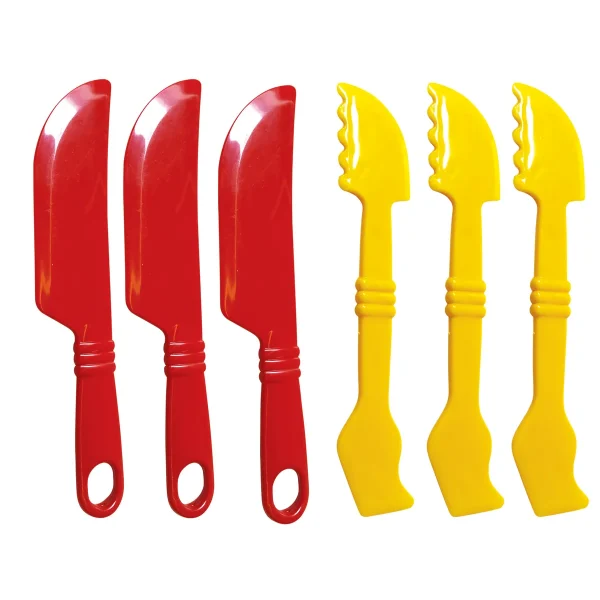 Modelling Knives 6-Piece Set — Eduplay educational toy for nursery