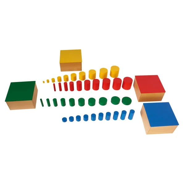 Montessori Coloured Cylinders — Eduplay Educational Toy Nursery