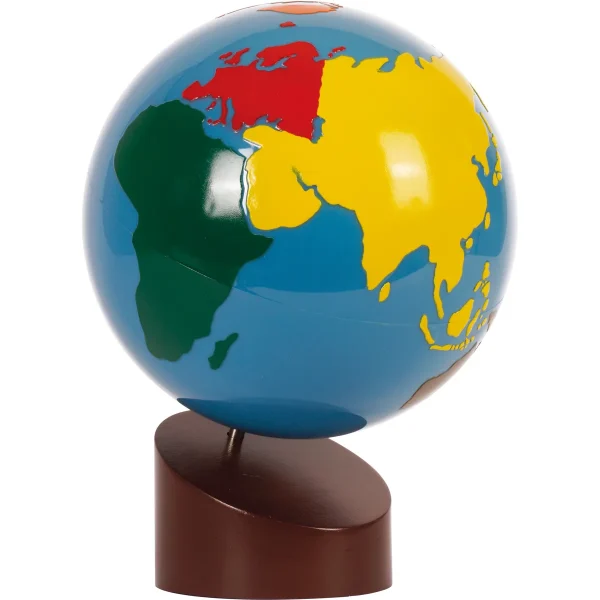Montessori Continents Globe — Eduplay Educational Toy Nursery