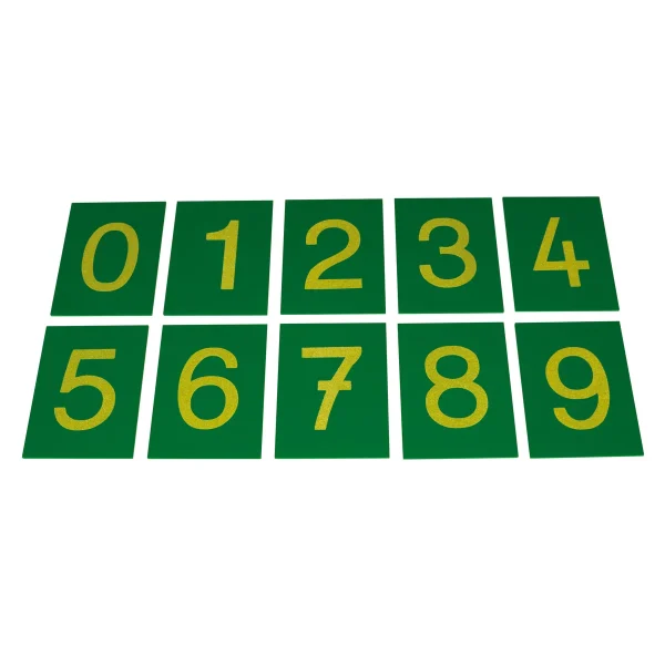 Montessori Sandpaper Numerals — Eduplay Educational Toy Nursery