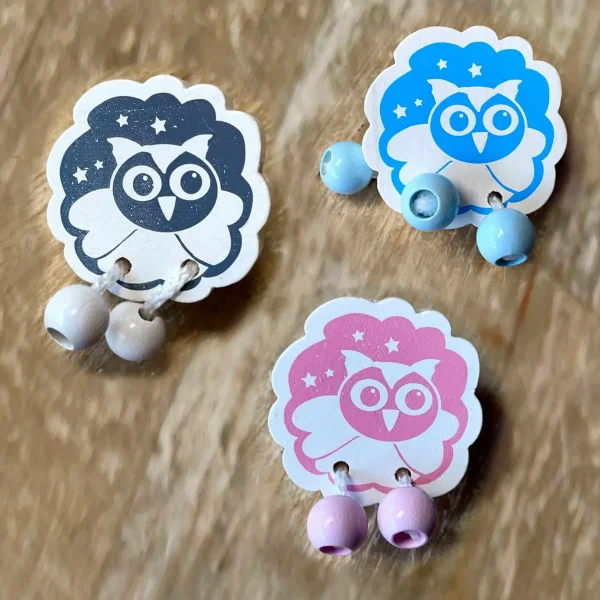 Owl Threading Motif Bead