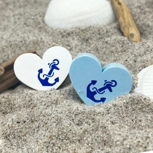 Motif Bead Heart with Anchor
