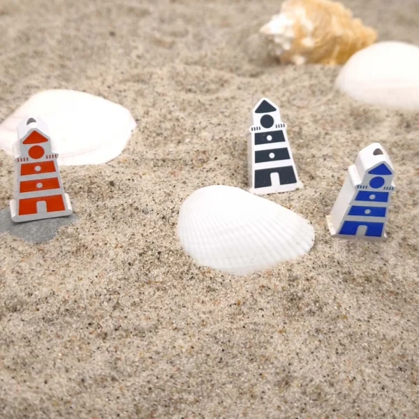 Motif Bead Lighthouse — Kiki-Ena Natural Wood Craft Materials