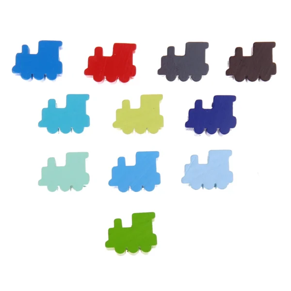 Motif Bead Locomotive - SALE — Kiki-Ena Natural Wood Craft Materials