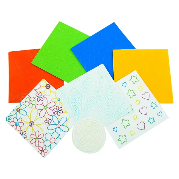 Pattern Embossing Plates Motifs — Eduplay educational toy for nursery