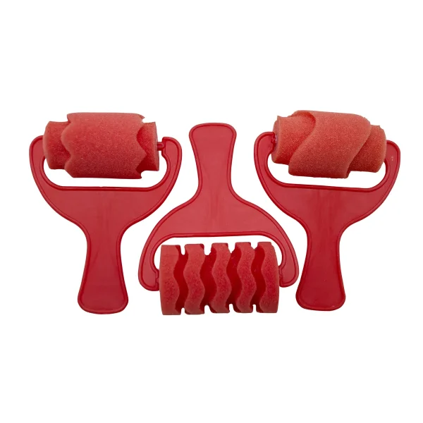 Pattern Roller Set of 3 Red — Eduplay educational toys