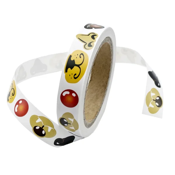Nose Stickers on Roll 600-Piece Set — Eduplay Educational Nursery Toy