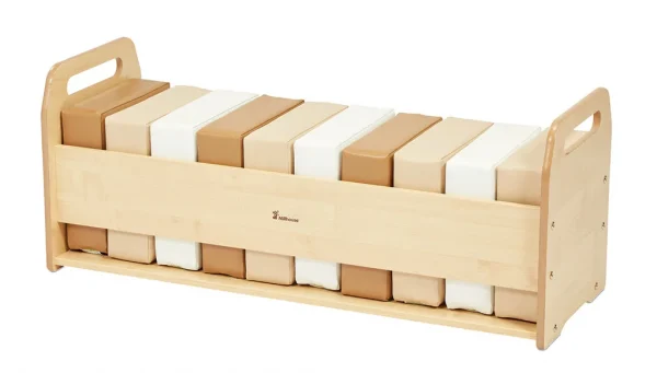 Natural, Soft Cushion Set and Storage Unit — Millhouse Educational Toys School