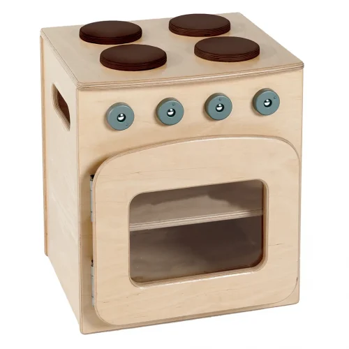 Natural Cooker (H400mm) — Millhouse Educational Toys School