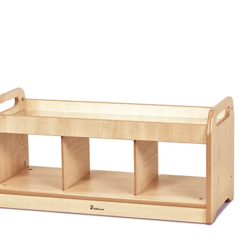 Low Mirror Play Unit (empty) — Millhouse Learning Toys School