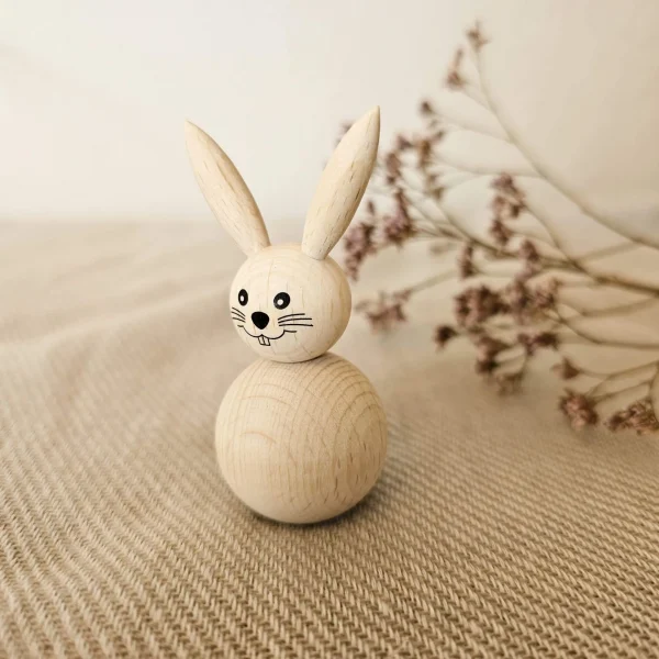 Wooden Easter Bunny Craft Kit — Kiki-Ena Craft Materials Natural Wood