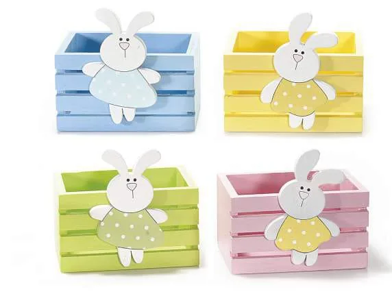 Easter Bunny Basket — Kiki-Ena Craft Materials Natural Wood
