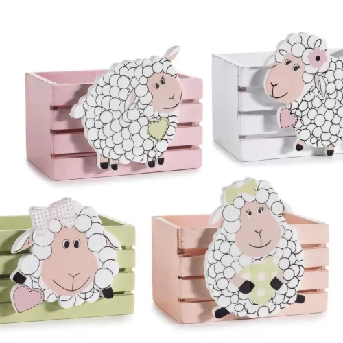 Little Lamb Easter Basket — Kiki-Ena Craft Materials Natural Wood