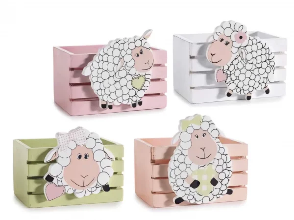 Little Lamb Easter Basket — Kiki-Ena Craft Materials Natural Wood