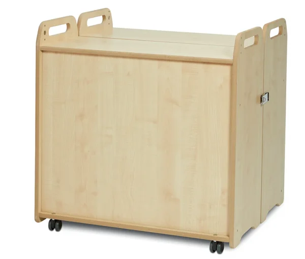 Collapsible storage unit with 12 storage baskets — Millhouse learning toys school