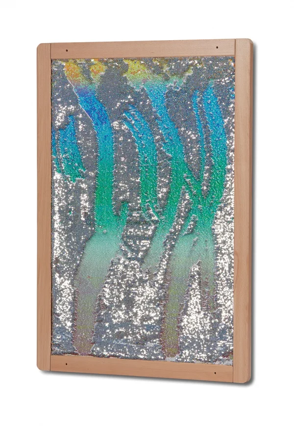 Sequin Wall with Sensory Surface — Millhouse Educational Play School