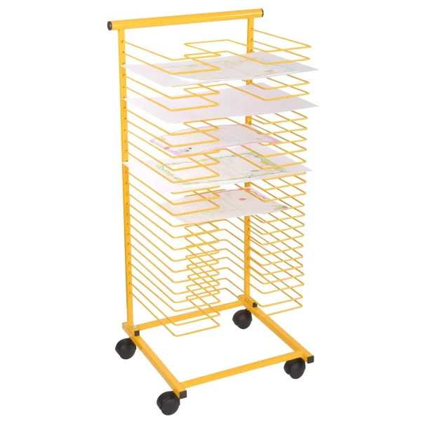 Yellow Paper Drying Rack — Eduplay Educational Toy Nursery
