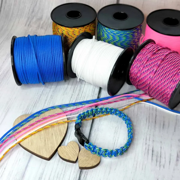 Paracord Cord Ø 2mm • 1 Metre — Kiki-Ena Natural Wood Craft Materials