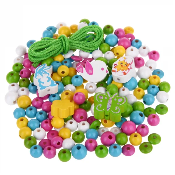 Spring Bead Mix — Kiki-Ena Craft Materials Natural Wood