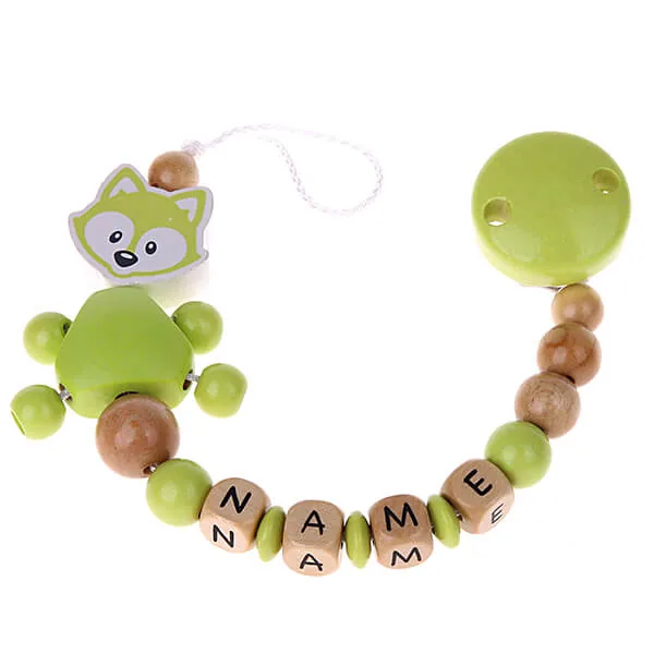 Personalised Fox Lemon Dummy Chain Craft Kit