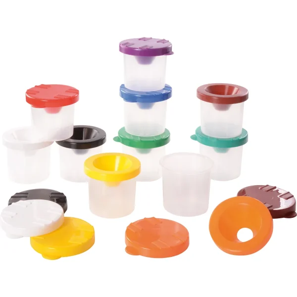 Brush Pots, Set of 10 — Eduplay Educational Nursery Toy