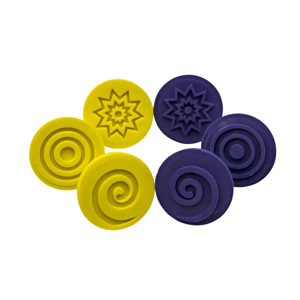 Positive-Negative Stamps Set of 6 No. 2 — Eduplay educational toys