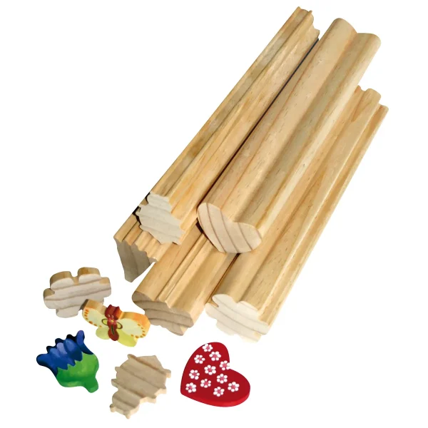 Wooden Profiles Mother's Day Set of 5 — Eduplay nursery educational toy