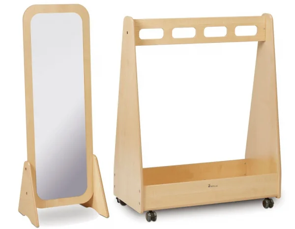 Dress-up trolley & freestanding mirror — Millhouse | Kiki-Ena