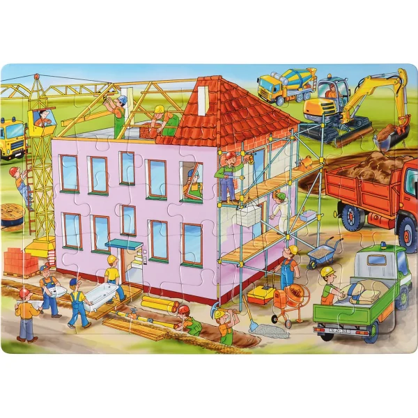 Construction Site Puzzle — Eduplay Educational Toy Nursery