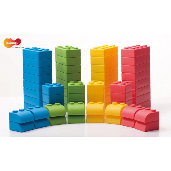 Q-Blocks 64-piece — Kiki-Ena Natural Wood Craft Materials